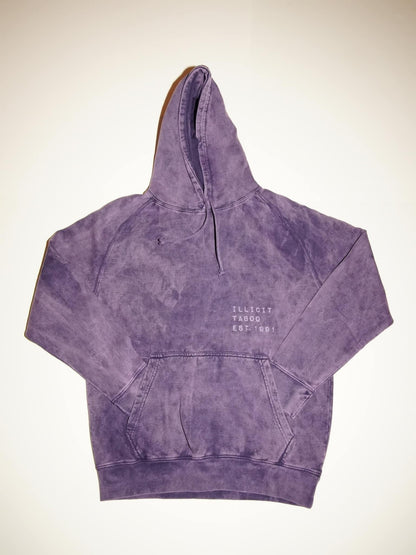 Purple Illicit Taboo Jogger and Hoodie Set