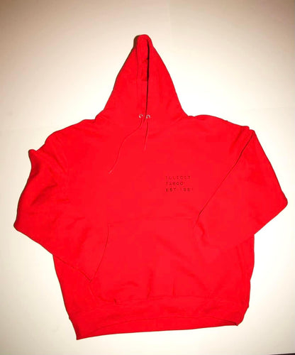 Red Illicit Taboo Jogger and Hoodie Set