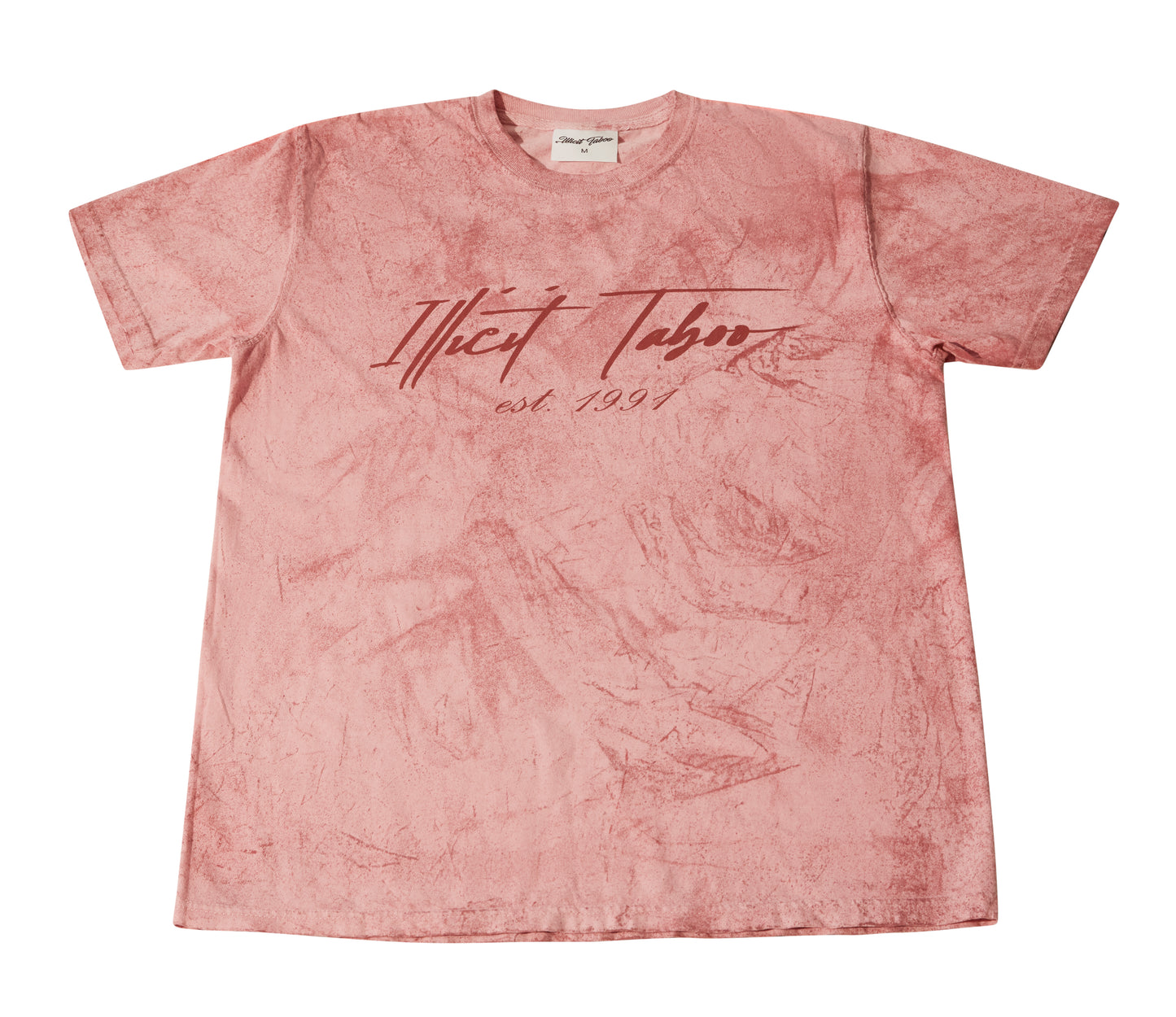 Illicit Taboo Dusty T-shirt in Pink