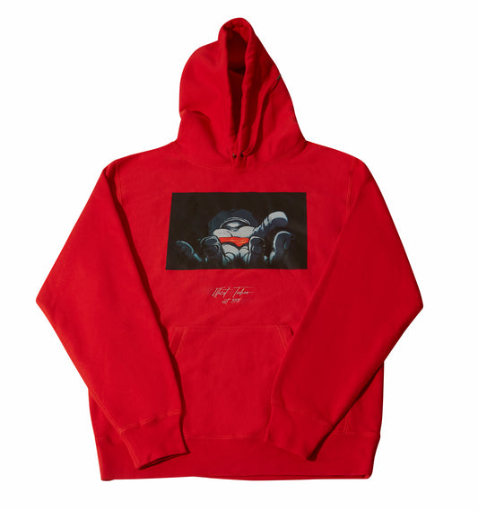 Illicit Taboo Red Hand Hoodie